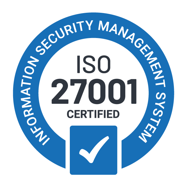 Siegel für ISO27001 Zertifizierung